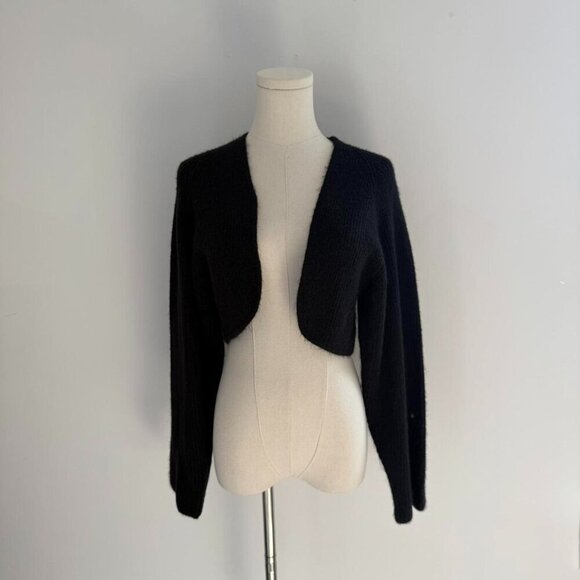 Lna Ean Shrug Sweater | Black | Womens Size Medium - Picture 1 of 5